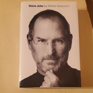 Steve Jobs by Walter Isaacson Hardcover Book